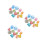 6 Sets Transparent Geometry Teaching Models 3D Shapes For Kids 6