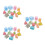 6 Sets Transparent Geometry Teaching Models 3D Shapes For Kids 5