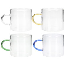 8 Pcs Glass Tea Cup For Home Tea House