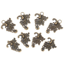 12Pcs Dark Green Retro Sweater Swirl Clip Metal Cloak Collar Fasteners