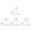 4 Sets Musical Triangle Steel Percussion With Striker For Kids 7