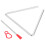 4 Sets Musical Triangle Steel Percussion With Striker For Kids 3