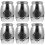 6 Pcs Funerary Bone Ash Container Stainless Cinerary Urn Mini Jar 2