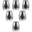 6 Pcs Funerary Bone Ash Container Stainless Cinerary Urn Mini Jar 8