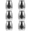 6 Pcs Funerary Bone Ash Container Stainless Cinerary Urn Mini Jar 7