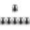 6 Pcs Funerary Bone Ash Container Stainless Cinerary Urn Mini Jar 3