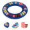 3Pièces Stockage Bobbin Bleu Silicone Anti-Emmêlement Compact 10