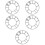 5Pcs Car Truck Wheel Hub Spacer Replacement Hub Centric 9