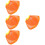 4Pcs Hard Hat Sun Shade Full Brim Neck Protection Visor 9