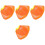 4Pcs Hard Hat Sun Shade Full Brim Neck Protection Visor 5