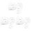 9 Pcs Bowl Cozy Pattern Templates Mat Patchwork Acrylic Rulers Diy 2