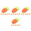 24 Pcs Plastic Carrot Shape Cloth Diaper Pins With Locking Closures 8