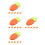 24 Pcs Plastic Carrot Shape Cloth Diaper Pins With Locking Closures 7