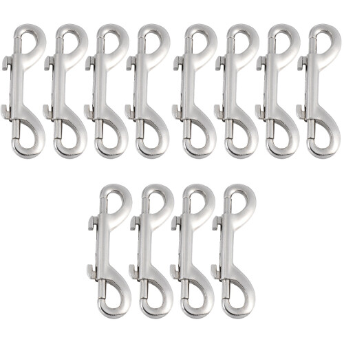 12 Pcs Double Ended Trigger Hook Clip Heavy Duty Snap 2