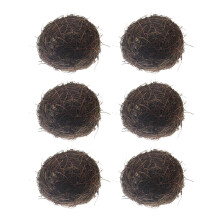 36 Pcs Creative Bird Nest Rattan Artificial Birdhouses Home Decor