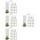 80 Pcs Plastic Bee Cage Bee Breeding And Feeding Equipment 9