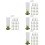 80 Pcs Plastic Bee Cage Bee Breeding And Feeding Equipment 8
