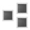 3Pcs Wooden Vinyl Record Storage Box Frame Display Holder 8