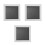 3Pcs Wooden Vinyl Record Storage Box Frame Display Holder 7