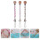 9 Pcs Teether Holder Toy Strap For Baby Pacifier 11