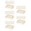 100Pcs Plastic Queen Rearing Cage Beekeeping Tool Beige Ventilated Box 10