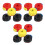 15 Pcs Plastic Quick Release Cymbal Nuts For Drum Kit 8