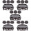 20 Pcs Display Base For Figurines Vase Fish Tank Tabletop Stand 10
