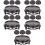 20 Pcs Display Base For Figurines Vase Fish Tank Tabletop Stand 9