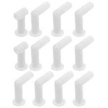 24 Pcs Plastic Handrail Connector For Shelf Assembly And Tube Fixing