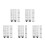 Plastic Aquarium Partition Divider Grid With Clips For Filtration 10