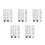 Plastic Aquarium Partition Divider Grid With Clips For Filtration 5