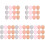 60 Pcs Small Makeup For Foundation And Powder 2