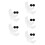 10 Sets Headphone Stands Wall Mounted Headset Storage Racks 8