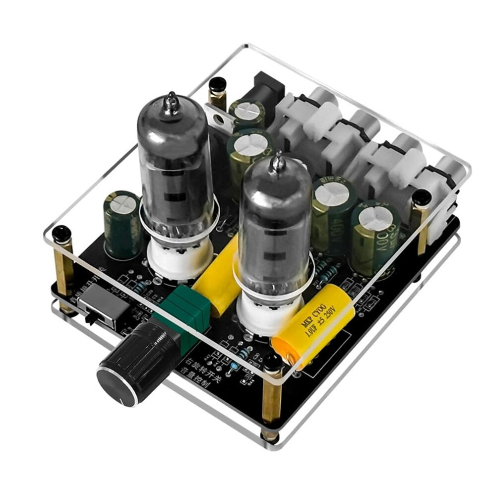 Audio Amplifier 6J3 Vacuum Tube Hifi Preamplifier Dc Input Bile Buffer Speaker Upgraded For Home Theater Diy 9084446308488