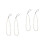 4 Pcs Beaded Phone Charms Chain Strap For Women Cases 6