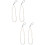 4 Pcs Beaded Phone Charms Chain Strap For Women Cases 9