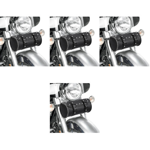 4Pcs Universal Motorcycle Saddlebag Waterproof Tool Bag With Strap 2