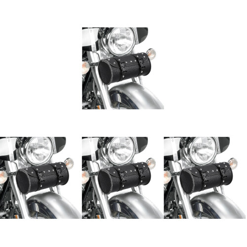 4Pcs Universal Motorcycle Saddlebag Waterproof Tool Bag With Strap 1