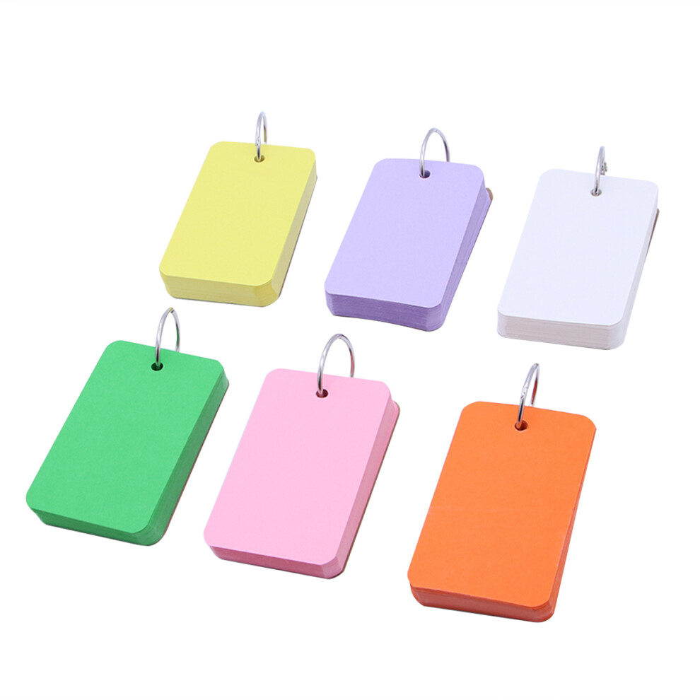 Photos - Notebook 18 Pcs Kraft Paper Binder Ring Flash Cards Memo Pads
