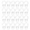 100 Pcs Clear Curtain Track Hooks Transparent Ceiling Connector 1