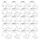 100 Pcs Clear Curtain Track Hooks Transparent Ceiling Connector 2