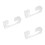 3Pcs Acrylic Wall Hat Holder For Baseball Caps Display Rack 7