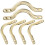 12 Pcs Billiards Net Bracket Corner Pocket Fixing Kit 3
