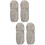 Extensions Naturel Gris Pour Styles Variés 8