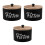 3Pcs Round Wooden Laundry Beads Storage Container With Lid Organizer 8