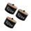 3Pcs Round Wooden Laundry Beads Storage Container With Lid Organizer 7