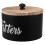 3Pcs Round Wooden Laundry Beads Storage Container With Lid Organizer 3