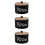 3Pcs Round Wooden Laundry Beads Storage Container With Lid Organizer 10