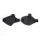 2Pcs Rubber Motorcycle Shifter Boot Cover Black White 6