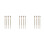 12 Pcs Double Ended Eyebrow Brush For Women Makeup Tool 10